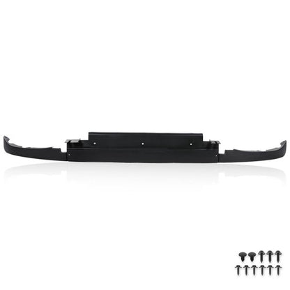 Solid Spare Fit For 2005-2013 C6 Corvette 3pcs Front Lower Spoiler Kit w/ Mount Hardware