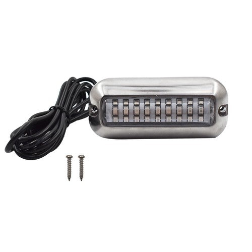 Solid Spare Fit For MARINE Transom Lights 316 Stainless Steel Pontoon 27LED Underwater Boat
