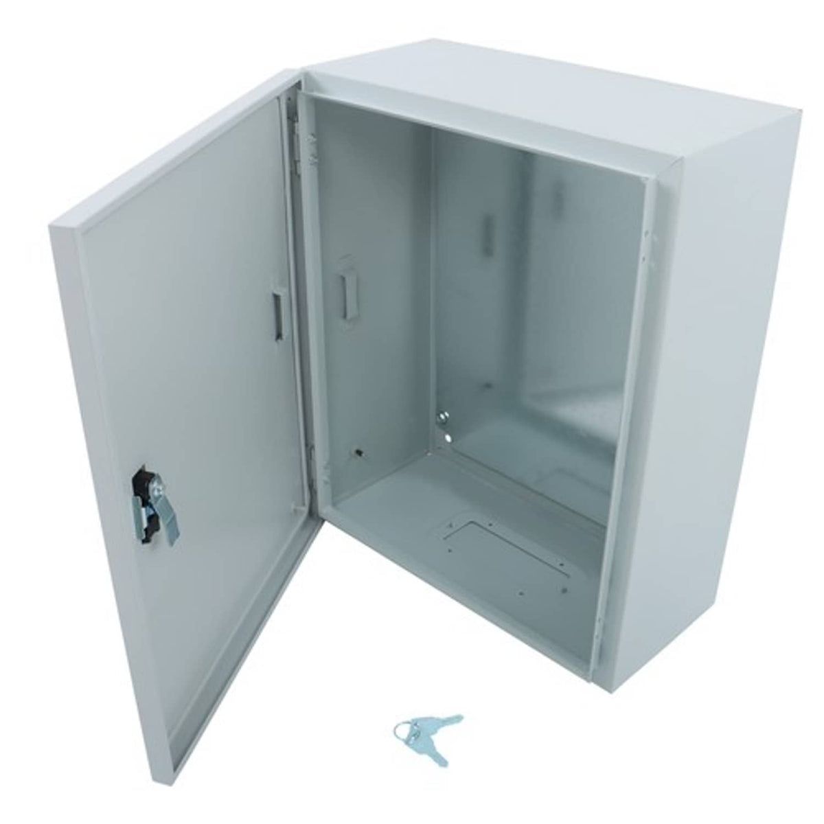 Solid Spare Outdoor Electrical Box, Steel Junction Box 20 x 16 x 8'', NEMA 4X Waterproof