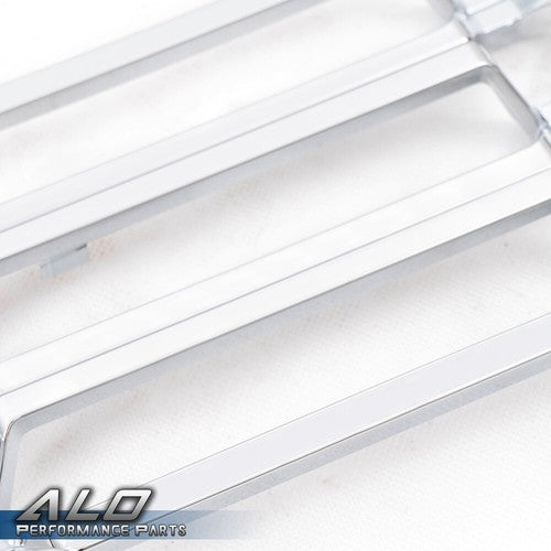 Solid Spare Fit For 16-18 Chevy Silverado 1500 Chrome Grille Overlay Snap On Insert