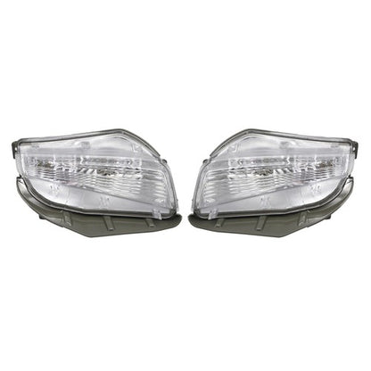 Pair Front Bumper turn Signal Fog Light Fit For Toyota Prius V 2012 2013 2014