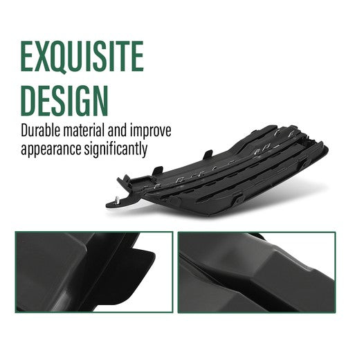 Solid Spare Front Bumper Insert Fog Light Cover Fit For 2016-2019 Volvo XC90 Right Side