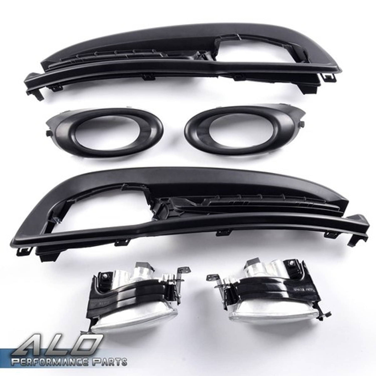 Solid Spare Fit For 2013-2015 Honda Civic Sedan Front Bumper Fog Lights Lamps w/ Wiring