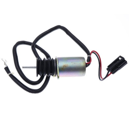 Solid Spare New Fuel Shutoff Solenoid AM124379 AM124377 for John Deere 655 755 855 856 955