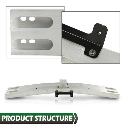 Solid Spare Fit For 2019-2023 Nissan Altima Front Bumper Face Bar Reinforcement Cross Member