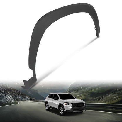 Solid Spare Fit For 2022-2023 Toyota Corolla Cross Front Right Fender Flare Wheel Arch Trim