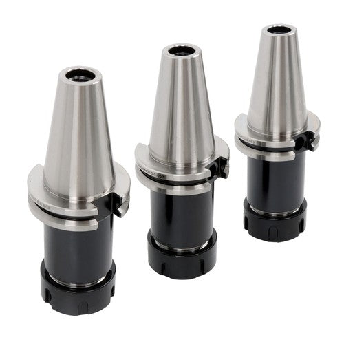 Solid Spare CAT40-ER32-4 Precision Collet Chuck Tool Holder CNC mill 3pcs
