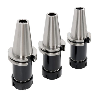 Solid Spare CAT40-ER32-4 Precision Collet Chuck Tool Holder CNC mill 3pcs