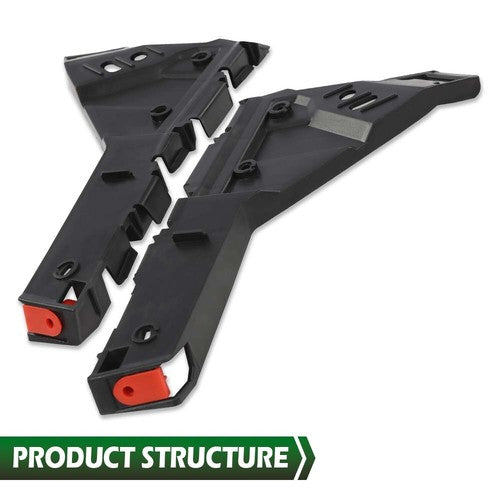 Solid Spare Front Bumper Bracket Mount Support Left+Right Fit For 2011-2017 Buick Regal Base