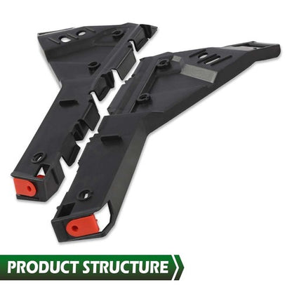 Solid Spare Front Bumper Bracket Mount Support Left+Right Fit For 2011-2017 Buick Regal Base