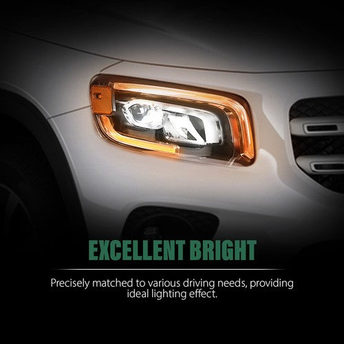 Solid Spare LED Headlight Fit For 2020-2023 Mercedes Benz GLB250 GLB35 AMG W247 Right Side