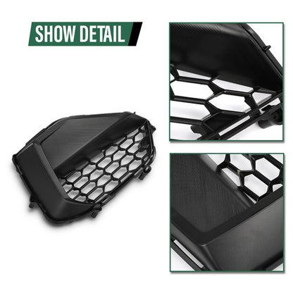 Solid Spare Fit For 2024-2025 Ford Mustang GT Front Bumper Lower Corner Grille Right Side