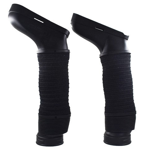 Solid Spare Fit For 2008-2011 Mercedes C300 C350 2× Air Intake Duct Hose Left & Right Black