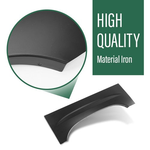 Solid Spare Rear Wheel Arch Quarter Bed Panel Fit For 99-07 Chevy Silverado GMC Sierra PAIR