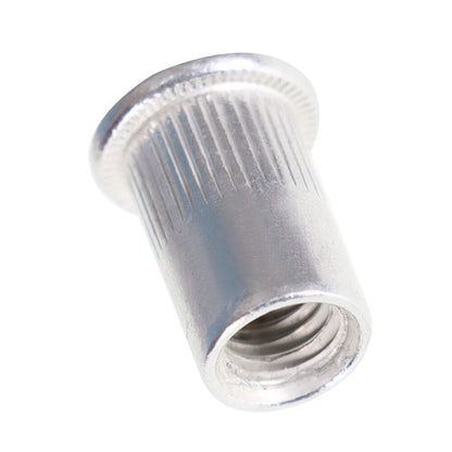 Solid Spare 300 Pcs Aluminum Rivet Nut Rivnut Nutsert Kit 150pcs Metric + 150pcs SAE