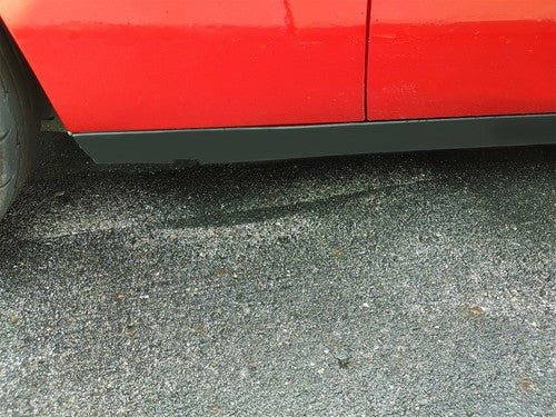 Solid Spare Left Side Exterior Rocker Panel Side Skirt Extension For Dodge Challenger 08-14