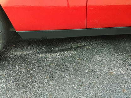 Solid Spare Left Side Exterior Rocker Panel Side Skirt Extension For Dodge Challenger 08-14
