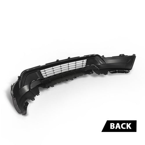 Solid Spare Textured Black Front Lower Bumper Cover Fit For 2018 2019 Ford Explorer Base/XLT