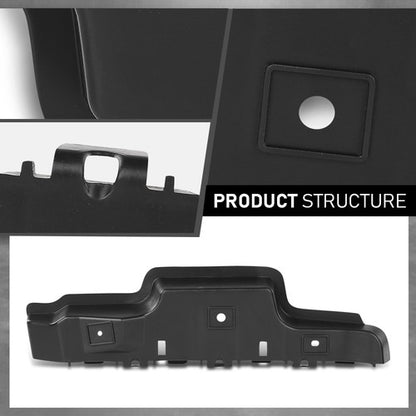 Solid Spare Front Bumper Outer Retainer Mounting Bracket Left Fit For 10-16 Cadillac SRX