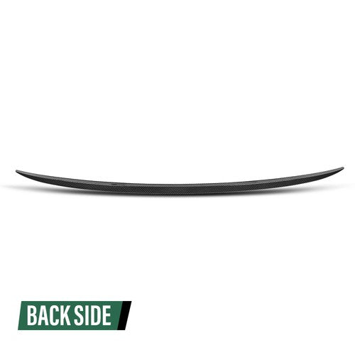 Solid Spare Rear Trunk Spoiler Wing Carbon Look Fit For 2007-2013 BMW 3 Series E92 M3 Style