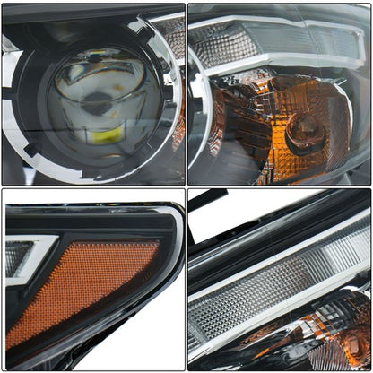 Solid Spare Headlight LED Halogen For Mazda CX-9 CX9 2016-2023 Left Side Replacement w/o AFS