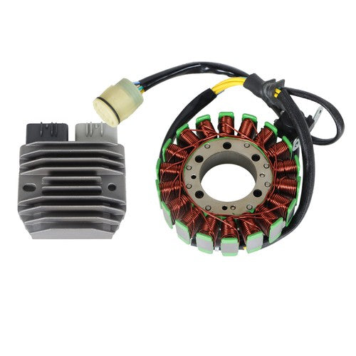 Solid Spare Stator + Regulator Rectifier 2007-2013 For Honda Rancher 420 TRX420 FE/FM/TE/TM