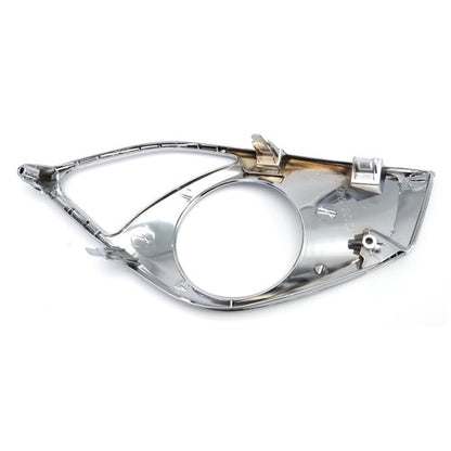 Pair Chrome Front Bumper Fog Light Cover Bezels For 2013 2014 2015 Toyota Avalon