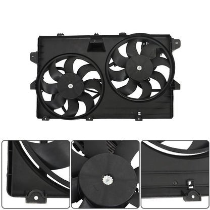 Solid Spare For Lincoln MKX 2007 2008 2009-2015 621-392 Radiator Cooling Fan Assembly 622040