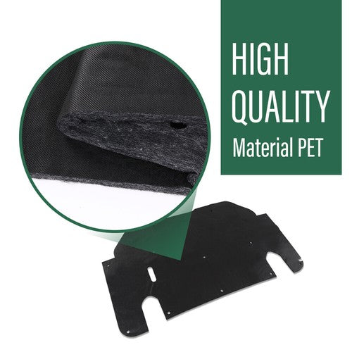 Solid Spare Fit For 1993-1997 Ford Ranger Hood Insulation Pad Heat Blanket & Clips