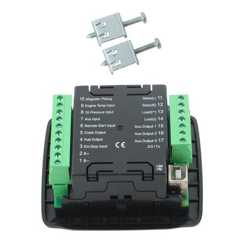 Solid Spare Genset Controller HGM1790N Generator Automatic Start Module Voltage Controller
