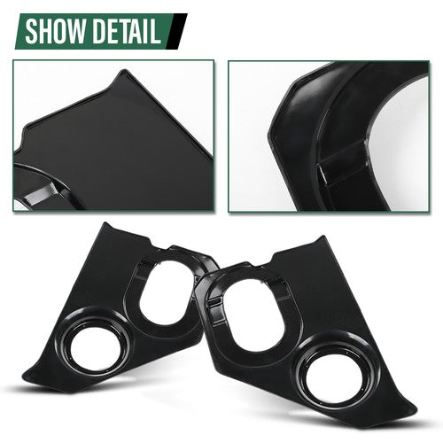 Solid Spare Interior Speaker Kick Panels Fit For 1960-1966 Chevrolet GMC C10 Pickup Suburban