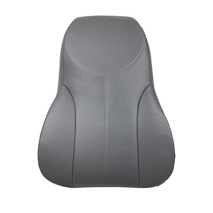 Solid Spare 4200-4300-4400 Seat Cover+Backrest Driver's Side Gray Air Ride 2-PCS Set Leather