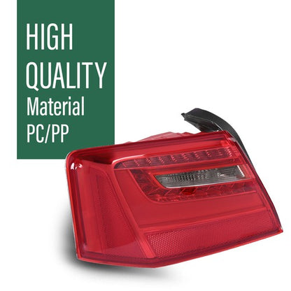 Solid Spare Outer Tail Light Fit For 2012-2016 Audi A6 C7 Rear Brake Lamp Left Driver Side