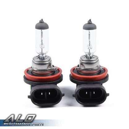 Solid Spare Fit For 09-14 Nissan Maxima Front Bumper Fog Lights Clear Lens Complete Kit
