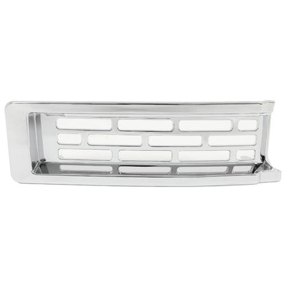 Solid Spare For GMC Sierra 1500 2014-2015 GI123 Chrome Grille Insert Mesh Grill Overlay Trim