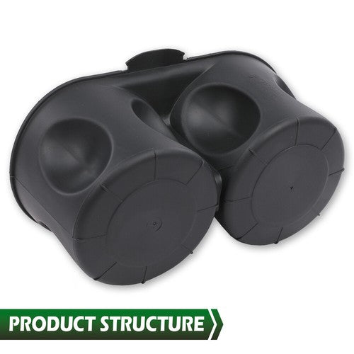 Solid Spare Fit For 2011-2020 Grand Caravan/Town & Country Console Cup Holder Insert Black