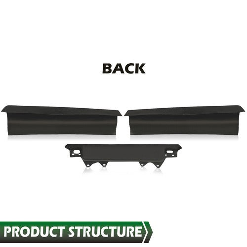 Solid Spare Fit For 1980-1992 Cadillac Deville Fleetwood Brougham Rear Trunk/License Fillers
