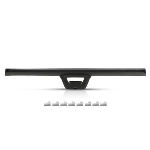 Solid Spare For 07-13 Avalanche Escalade Rear Tailgate Spoiler Molding Trim w/ Camera Hole