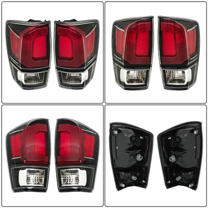 Solid Spare Rear Left & Right Side Brake Lamps Tail Lights For Toyota Tacoma 2016-21 Pickup