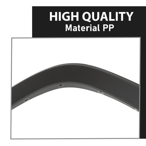 Solid Spare Rear Left Fender Flare Wheel Molding Rear Section Fit For 19-23 Jeep Cherokee