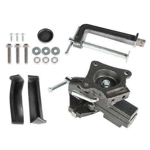 Solid Spare 3.3 Inch Quick Adjustment Home Vise Dual-purpose Combined Universal Bench Vise