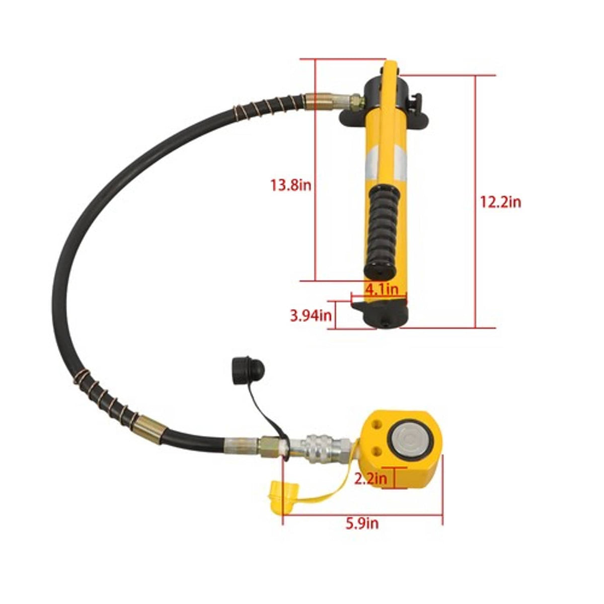 Solid Spare Manual Hydraulic Pump 20T Hydraulic Jack CP-180 Hand Pump & Hydraulic Jack