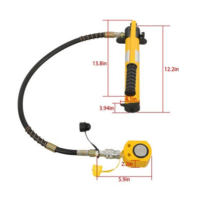 Solid Spare Manual Hydraulic Pump 20T Hydraulic Jack CP-180 Hand Pump & Hydraulic Jack