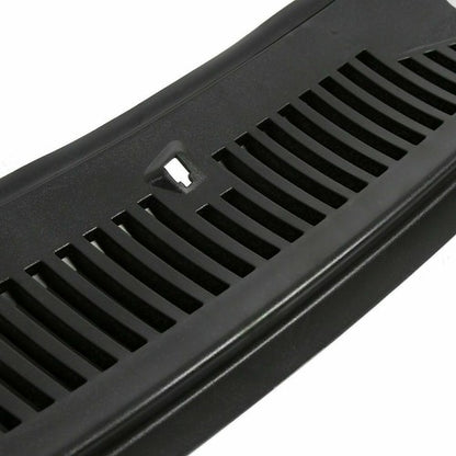Solid Spare Windshield Wiper Improved Cowl Panel Vent Grille Hood For 1999-2004 Ford Mustang