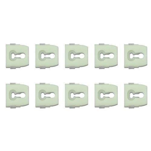 Solid Spare 10Pcs Fit For 1973-1979 Ford Pickup Truck Body Side Belt Molding Trim Clips