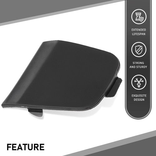Solid Spare Fit For 2012 2013 2014 Ford Focus Front Bumper Tow Eye Hook Cover Cap Black