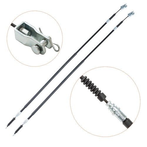 Solid Spare 2 Brake Cable 42" Driver & Passenger Side For Club Car DS 2000+ 102022101