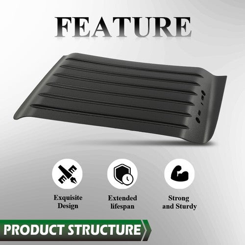 Solid Spare Fit For 2011-2014 Chevrolet Silverado 2500/3500 Left+Right Hood Panel Grille