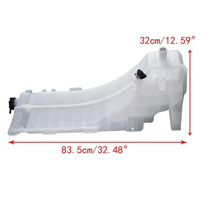 Solid Spare Coolant Reservoir Tank W/Cap And Sensor 22061290 For 2008-17 Volvo VNL VNM VHD