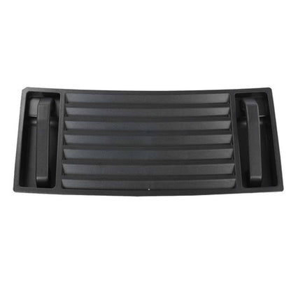 Solid Spare New Fit For 03-09 Hummer H2 Front Hood Grille Vent Panel Cover w/ Handles Black